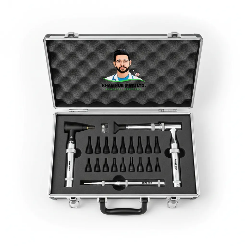 Professional Otoscope-Ophthalmoscope Diagnostic Set