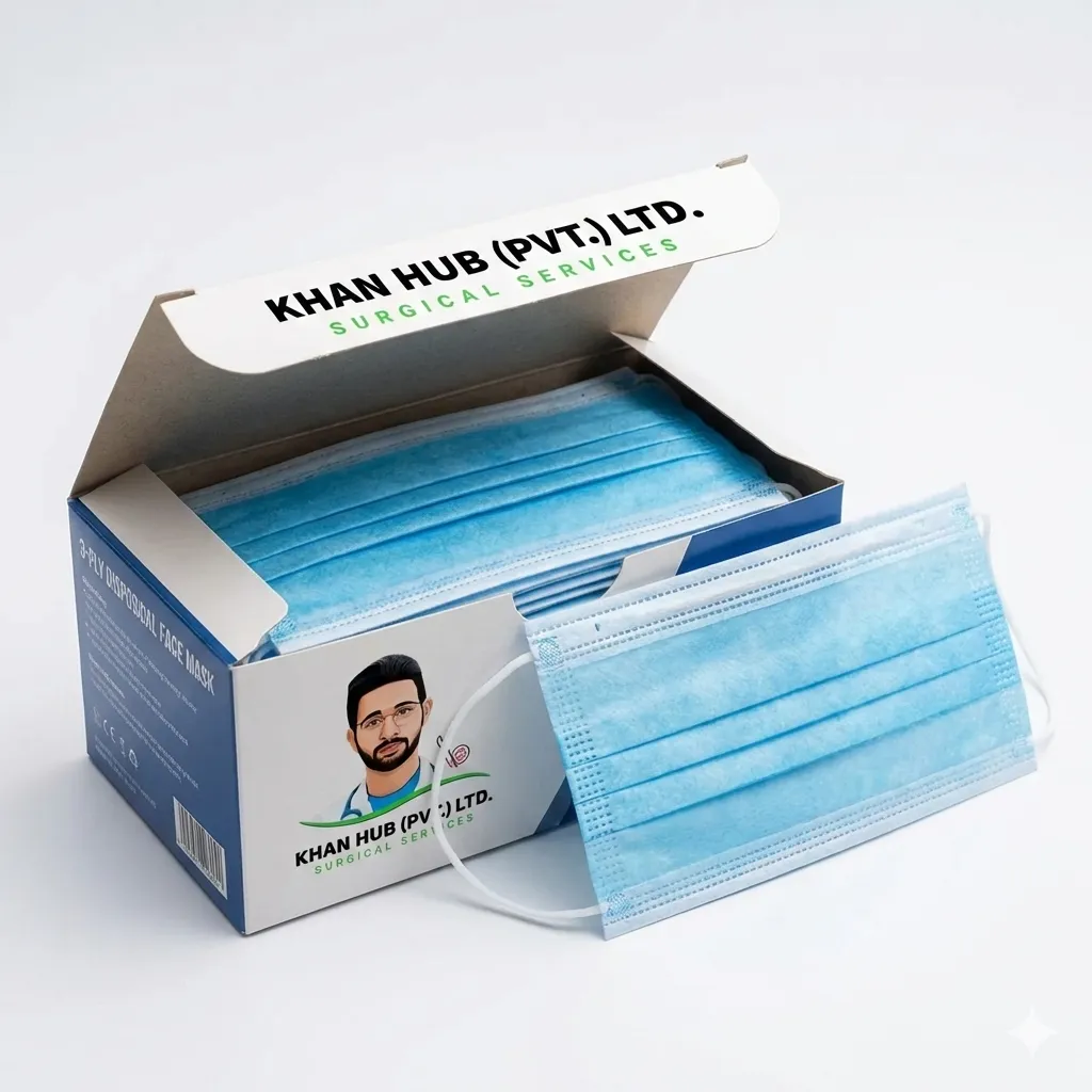 Surgical Face Masks - 3-Ply Level 2 (Box of 50)